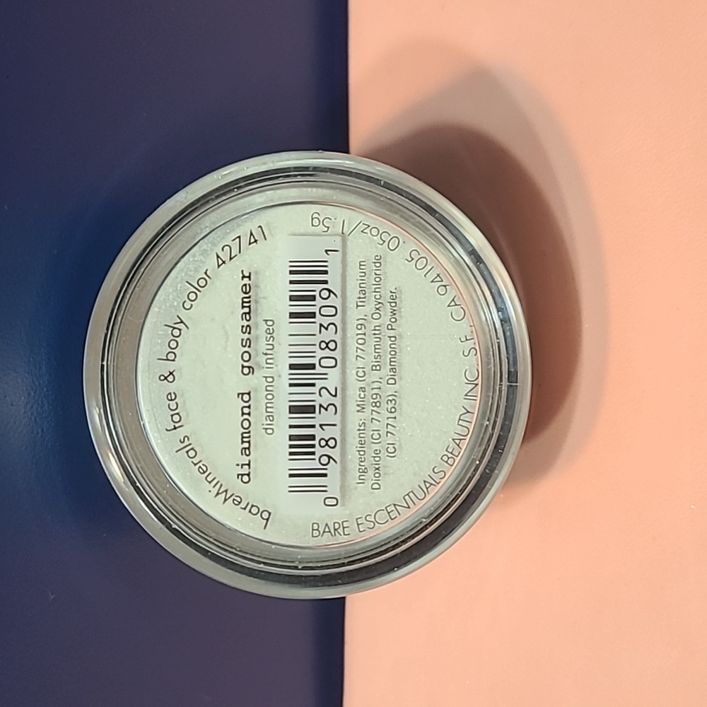 Bare Minerals Diamond Gossamer Highlighter .05oz./1.5g Sealed